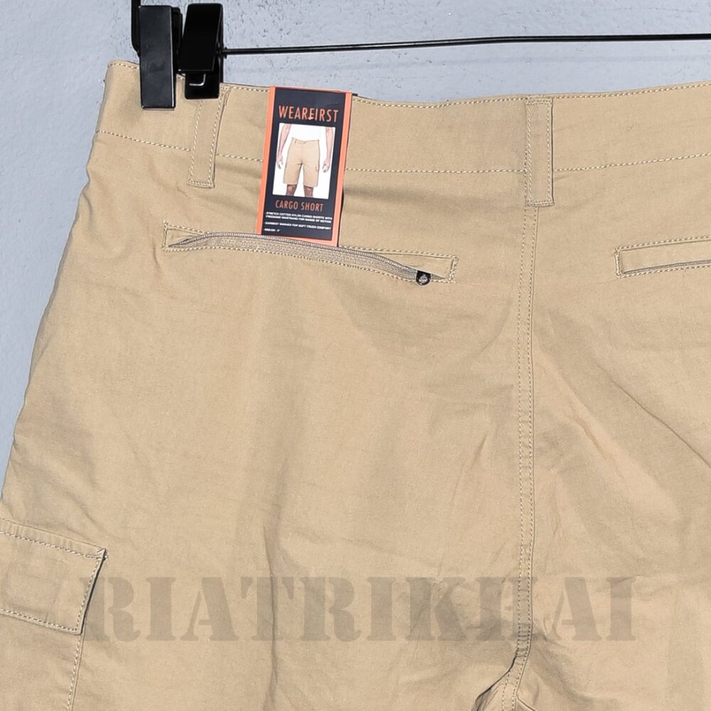 Wearfirst Men's Cargo Short-Tan - Picture 6 of 8